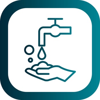 Handwash Vector Icon Design