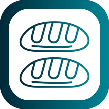 Bread Vector Icon Design