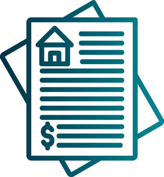 Mortgage Vector Icon Design