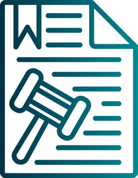Legal document Vector Icon Design