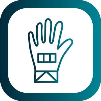 Glove Vector Icon Design