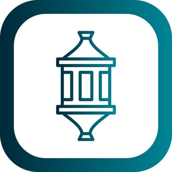Lantern Vector Icon Design