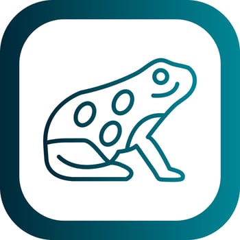Amphibian Vector Icon Design