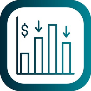 Gain Vector Icon Design