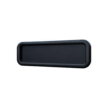 rectangle Button 3d element png