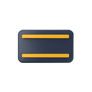 rectangle Button 3d element png