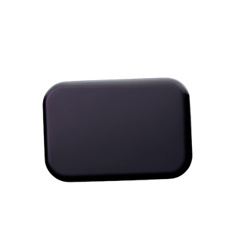 rectangle Button 3d element png