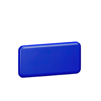 rectangle Button 3d element png