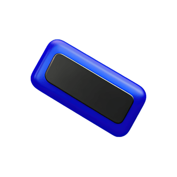 rectangle Button 3d element png
