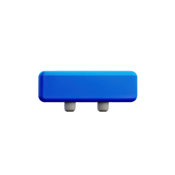 rectangle Button 3d element png