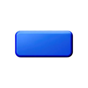 rectangle Button 3d element png