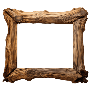 wood picture frame png