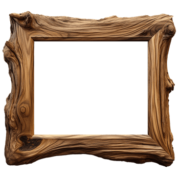 wood picture frame png