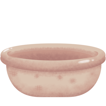 Empty Brown Basket png