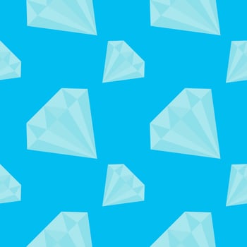 diamond seamless pattern flat design vector illustration