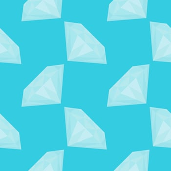 diamond seamless pattern flat design vector illustration