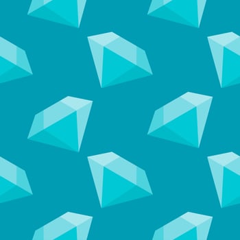 diamond seamless pattern flat design vector illustration