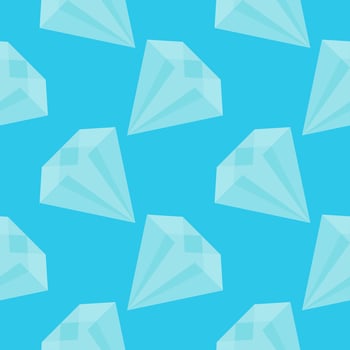 diamond seamless pattern flat design vector illustration