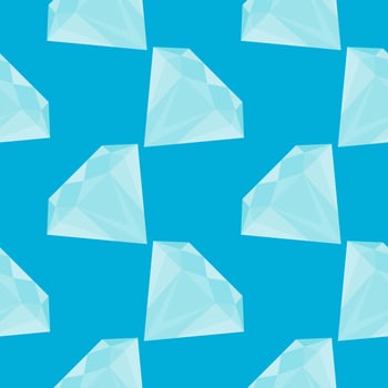 diamond seamless pattern flat design vector illustration