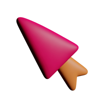 Cursor 3d element png