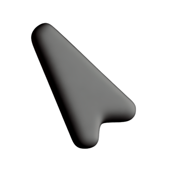 Cursor 3d element png