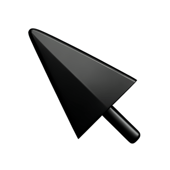 Cursor 3d element png