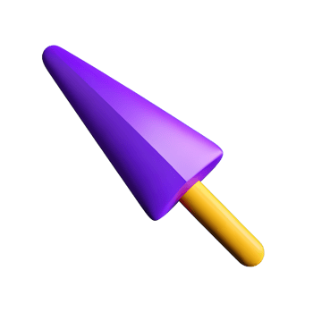 Cursor 3d element png
