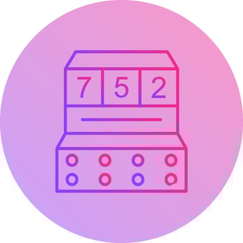 Slot Machine Vector Icon