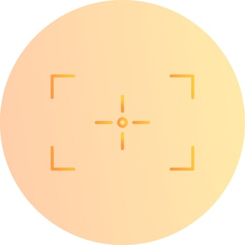 Unique Focus Vector Icon