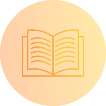 Unique Textbook Vector Icon