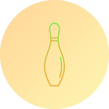 Bowling Pin Vector Icon