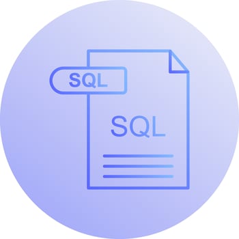 SQL Vector Icon