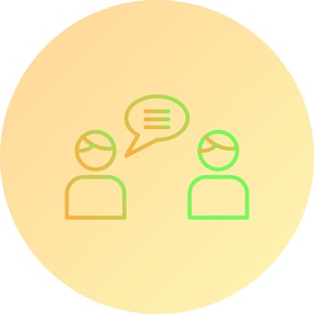 Chatting Vector Icon