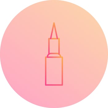 Kajal cosmetics Vector Icon