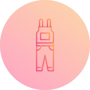 Jumpsuit Vector Icon