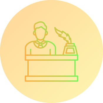 magistrate Vector Icon