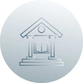 Library Vector Icon