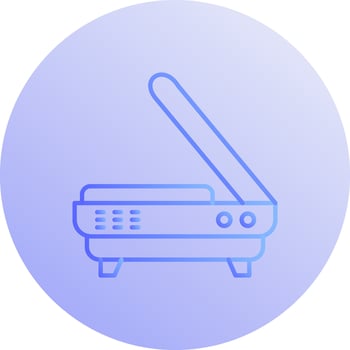 Scanner Vector Icon