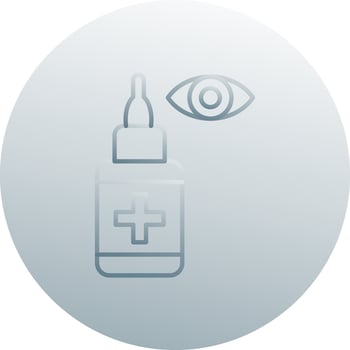 Eye Drop Vector Icon