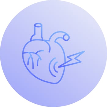 Heart Attack Vector Icon