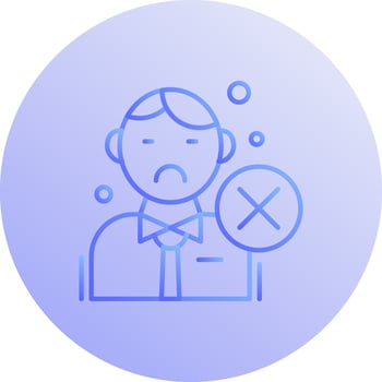 Rejected Vector Icon
