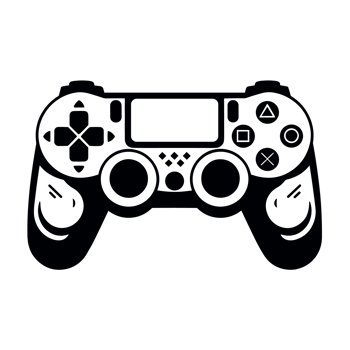 Gaming Controller Silhouette - png