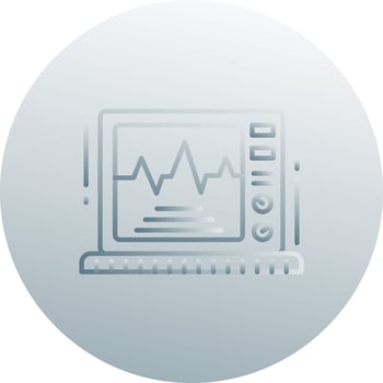 Ekg Monitor Vector Icon