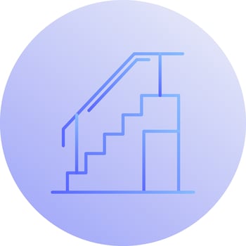 Stairs Vector Icon
