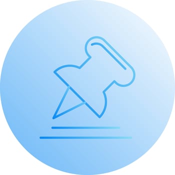 Pin Vector Icon
