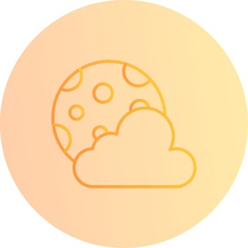 Moon Vector Icon