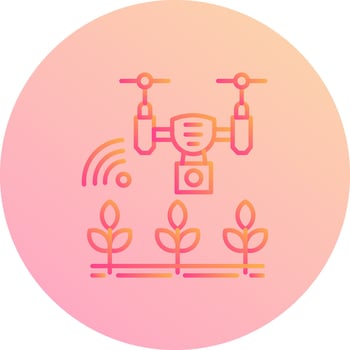 Smart Farm Vector Icon