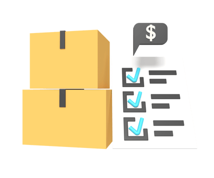 inventory management of 3d icon png