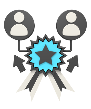 Competition stars medal is winner png