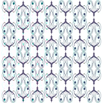 abstract background with floral ornament vector